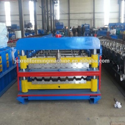 Double deck roll forming machine